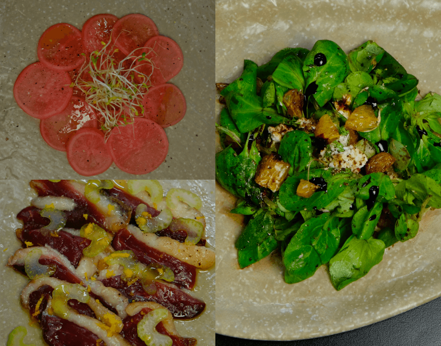Encurtidos y Ensalada